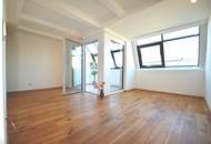 Hauptbahnhof und U1 Nähe - Erstbezug! Exklusive DG Wohnung mit Fernblick