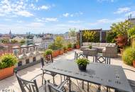 Über den Dächern der Josefstadt – exklusive Dachgeschossresidenz mit Galerie, Dachterrasse & 2 Garagen!