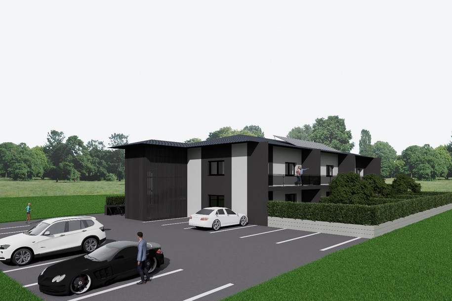 Neubau-Gartenwohnungen in St. Kanzian am Klopeiner See - Provisionsfrei, Wohnung-kauf, 329.950,€, 9122 Völkermarkt