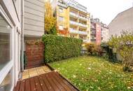 Wohnen in Währing: gepflegte Single Wohnung mit kleiner gartenseitiger Terrasse- ab sofort