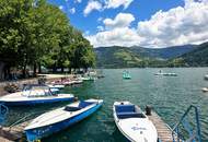 Lichtdurchfluteter Traum mit umlaufender Terrasse und Blick auf den See