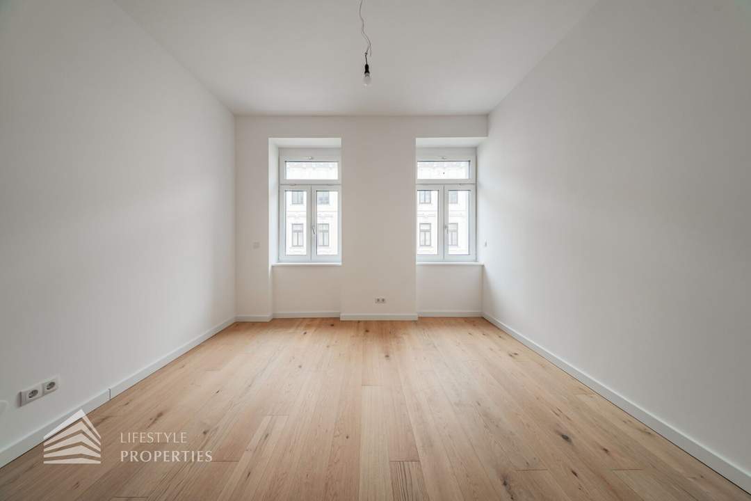 Erstbezug 2-Zimmer Wohnung mit Balkon, Nähe Aumannplatz