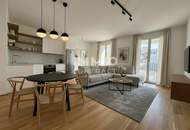 Zentral begehbare 3-Zimmer-Wohnung mit zwei Balkonen & Ost-West-Ausrichtung – BEIM DONAUUFER