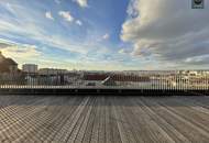 The View! Penthouse Loft mit Dachterrasse samt Wien-Panorama-Blick in der Brotfabrik Wien!