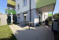 Moderne & zentrale 2-Zimmer-Eigentumswohnung mit Garten und Tiefgaragenplatz