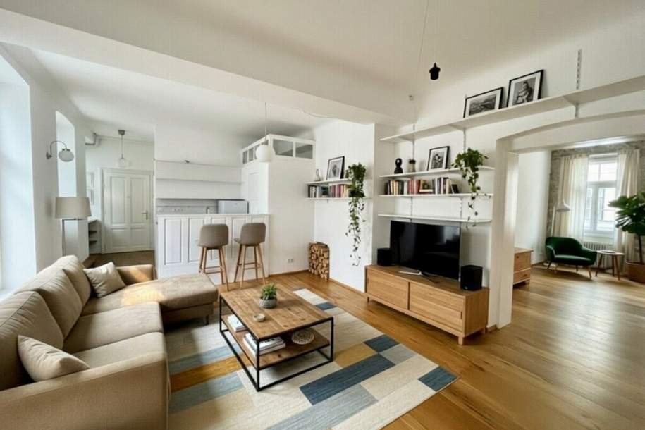 1060! BARNABITENGASSE! 2 Zimmer mit großer TERRASSE in TOP LAGE bei der Mariahilferstraße zum Kauf!, Wohnung-kauf, 519.500,€, 1060 Wien 6., Mariahilf