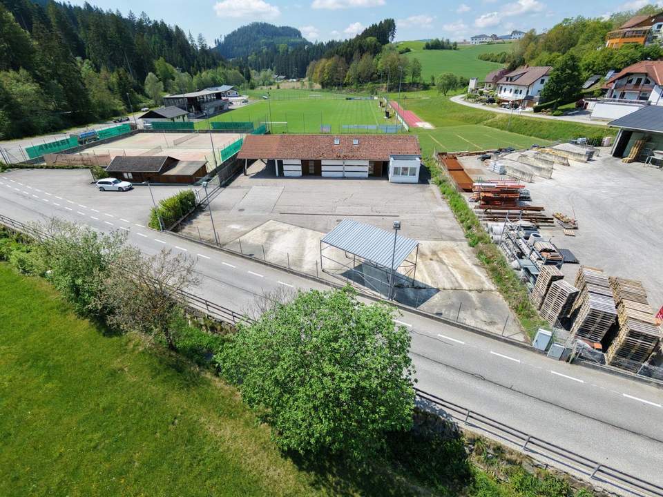 Vielseitige Gewerbeliegenschaft im Betriebsbaugebiet – ideal für Lager, Werkstatt, Produktion oder Gewerbe