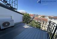 Exklusive DG-Wohnung 145m², 5 Zimmer, 2 Balkone, Terrasse, Erstbezug in 1180 Wien!