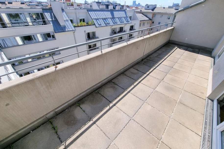 Maisonette-Wohnung mit großer Dachterrasse und 2 WCs - U1 Nähe - AB MAI!!!, Wohnung-miete, 966,24,€, 1100 Wien 10., Favoriten