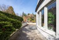 RESIDIEREN BEIM ROTEN BERG II GARAGE II SAUNA II NEUE PV-ANLAGE II 6 ZIMMER II 4 BÄDER II 54m² WOHNZIMMER MIT KAMIN II 2 TERRASSEN II BALKON II GARTEN II GROSSER KELLER