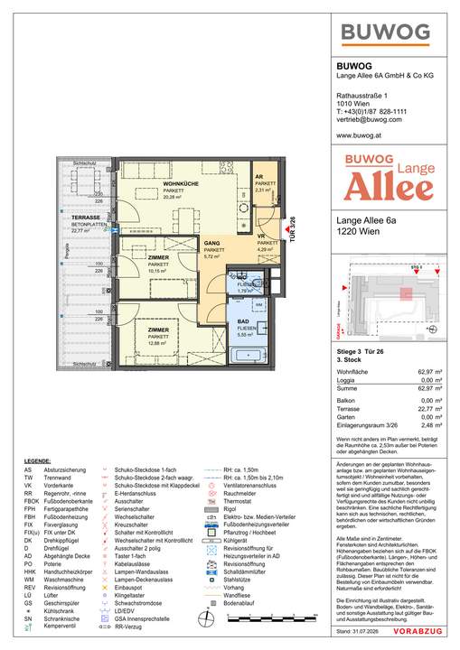 Lange Allee 6A - Eigentum in 1220 Wien
