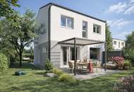 Nachhaltiges Ziegelmassiv-Niedrigenergiehaus | PV-Anlage, LWP, Eigengarten &amp; Carport