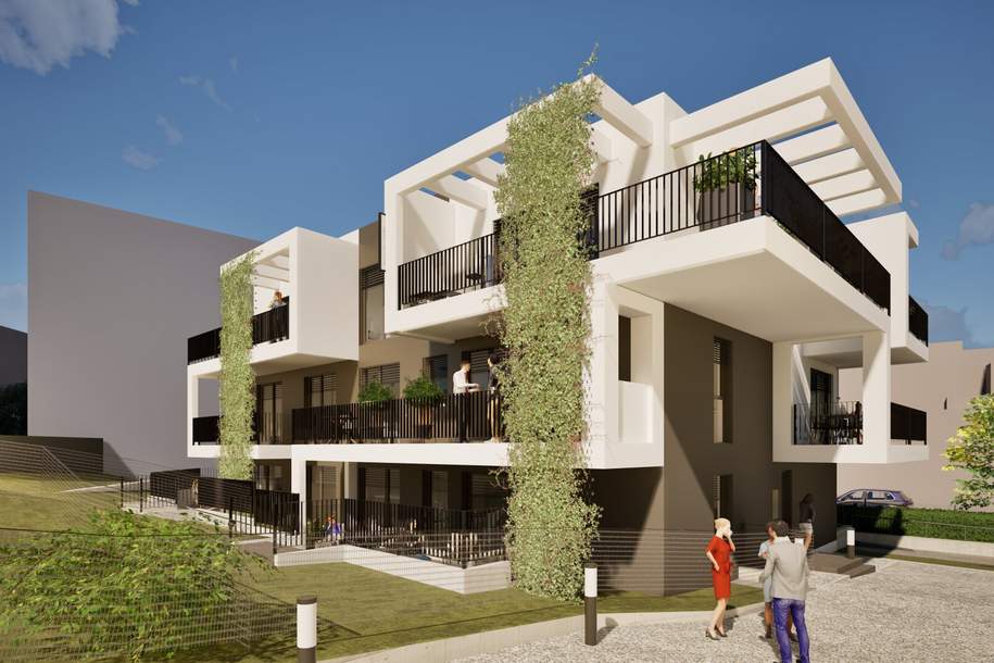 Projekt SCHEFFERGASSE 4: Erstbezug ab Q1/2026! 6 exklusive Wohneinheiten mit Balkon/Garten/Terrasse!, Wohnung-miete, 2.375,00,€, 2340 Mödling
