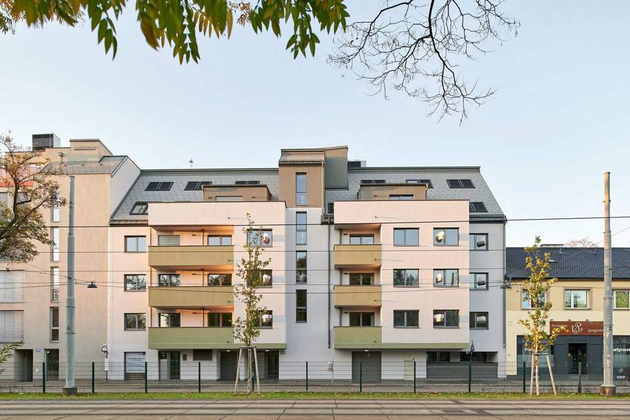 ERSTBEZUG! 4-Zimmer-Wohnung mit Balkon und Parkblick nahe der Donau!, Wohnung-kauf, 569.900,€, 1220 Wien 22., Donaustadt