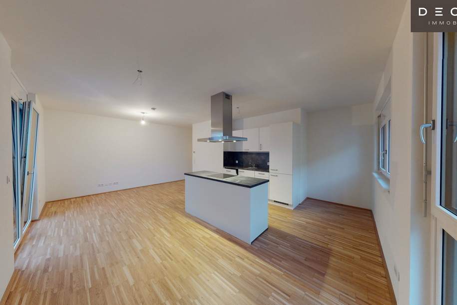 / 20 QM BALKON / NEUBAU / SÜD-OSTEN / AB AUGUST / NÄHE U3-ENKPLATZ / 3 ZIMMER / 4.STOCK, Wohnung-miete, 1.299,00,€, 1110 Wien 11., Simmering