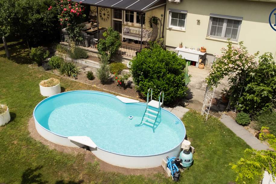 Saniertes Einfamilienhaus mit großem Garten in sehr guter Lage und ausgezeichneter Infrastruktur., Haus-kauf, 550.000,€, 2512 Baden