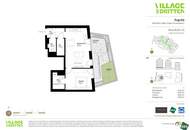 Zwei Zimmer Gartenwohnung mit großer Terrasse | URBAN DAHEIM | BAUFELD 13