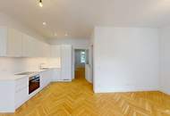 Moderne 2-Zimmer-Wohnung mit offener Wohnküche und Balkon