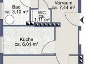 2-Zimmer-Wohnung in der Herrnau