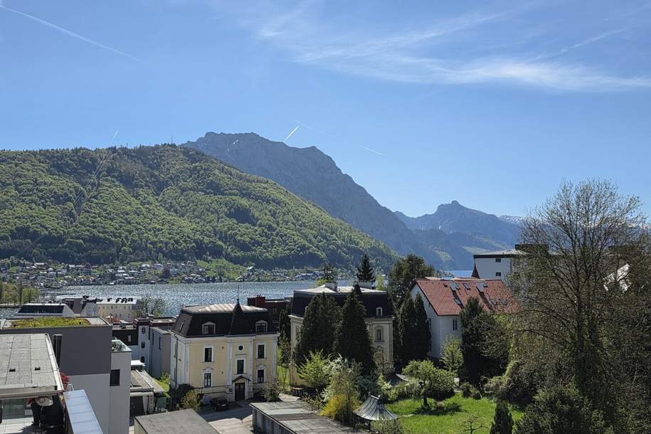 Komplett möblierte 1–2-Zimmer-Wohnung mit schönem See- und Gebirgsblick in Gmunden, Wohnung-kauf, 165.000,€, 4810 Gmunden