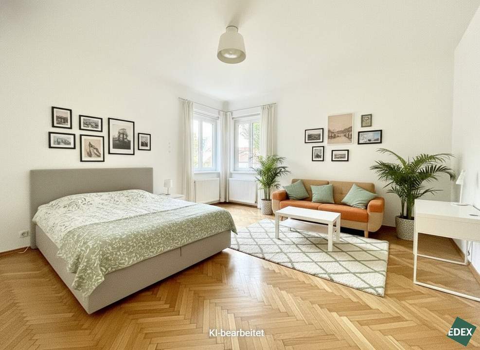 Startwohnung für junge Leute mit separater Küche im Grünen in Hietzing