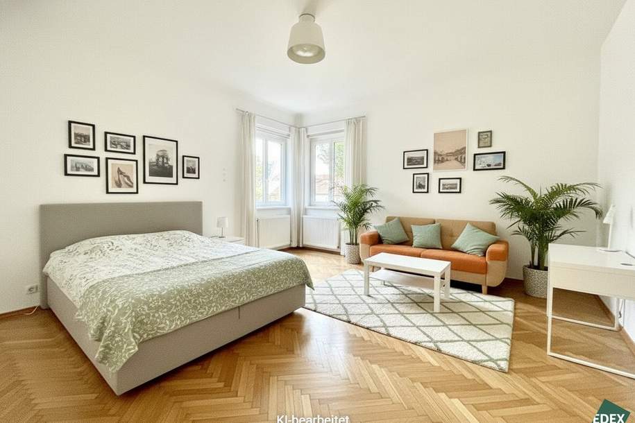 Startwohnung für junge Leute mit separater Küche im Grünen in Hietzing, Wohnung-legalform.mietkauf, 169.000,€, 1130 Wien 13., Hietzing