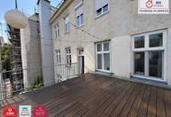 Charmante 3-Zimmer-Altbauwohnung mit 30m2 großer Terrasse im 5. Bezirk!