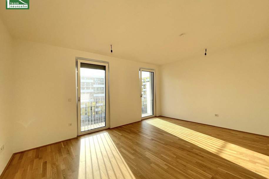 GRÜNSTÜCK 22 – hochwertiger Neubau in bester Lage! Ab sofort verfügbar! - JETZT ZUSCHLAGEN, Wohnung-miete, 998,48,€, 1220 Wien 22., Donaustadt