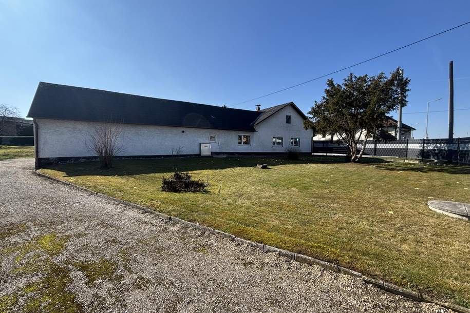Großzügiges Grundstück mit Bestandsgebäude, Haus-kauf, 349.000,€, 4063 Linz-Land