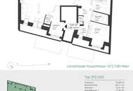 Klimatisiertes Penthouse nahe U3, S-Bahn und hervorragender Infrastruktur mit hochwertiger Ausstattung! - Mitten im Dritten - Erstbezug. - WOHNTRAUM