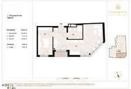 Traumhafte 2-Zimmer-Wohnung mit Loggia und Grünblick in den Park!