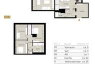 Exklusive DG Wohnung auf 2 Ebenen I Küche mit Kochinsel I 2 Außenflächen I Hauseigene Tiefgarage I