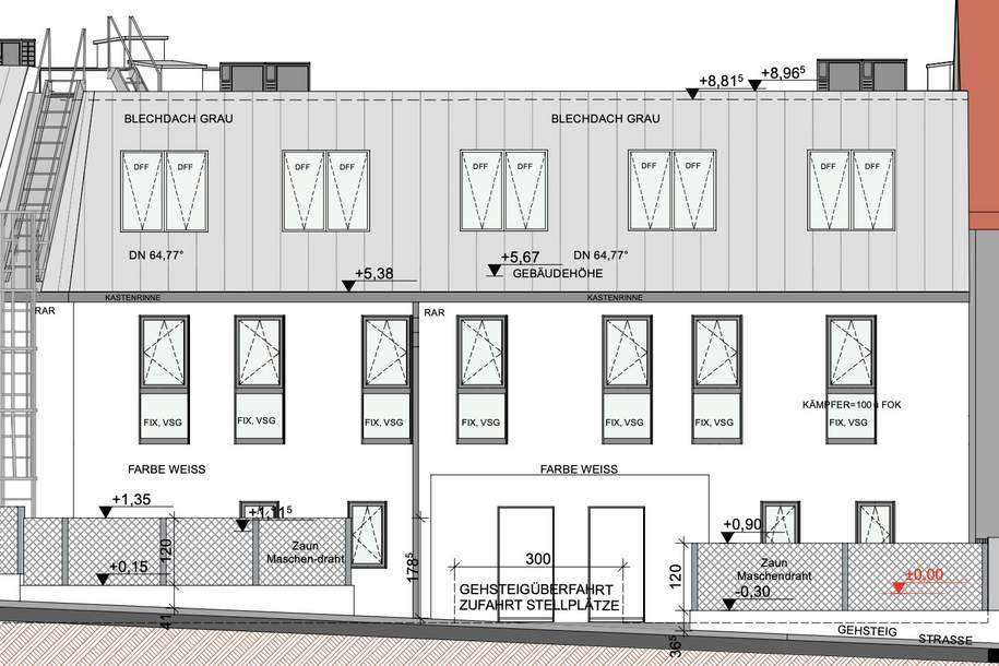 Bewilligtes Bauprojekt mit 4 Häusern, Grund und Boden-kauf, 650.000,€, 2331 Mödling