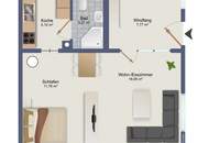 Schönes ca. 1.000 m² großes Grundstück, leichte Hanglage, Nähe Fernitz - mit kleinem Wochenendhaus!