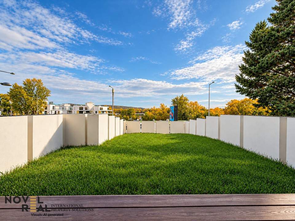 Gartenrefugium mit elegantem 2 Zimmer Grundriss in Döbling
