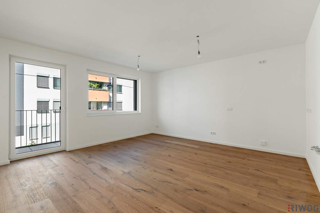 Erstbezug nach Errichtung | für Anleger oder Eigennutzer | 2 Zimmerwohnung mit Loggia | Luftwärmepumpe | optionaler Tiefgaragenplatz