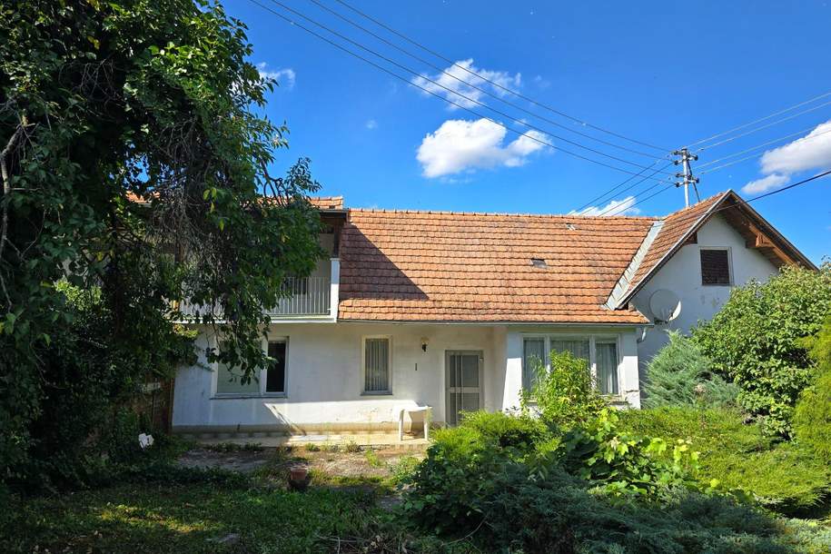 Schönes Grundstück mit sanierungsbedürftigem Haus – ideal für Bastler und Visionäre, Haus-kauf, 45.000,€, 7551 Güssing