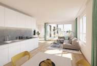 ANLAGEWOHNUNG - ERSTBEZUG 2 Zimmer - TERRASSE Dachgeschoss mit Weitblick