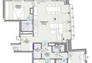 JETZT PROVISIONSFREI | ERSTBEZUG | PENTHOUSE mit ca. 59 m² PANORAMA-DACHTERRASSE | 4-Zimmer | TG-Stellplatz optional | Nachhaltiges Wohnbauprojekt
