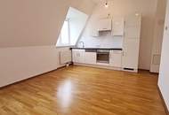 TÜRKENSCHANZPARK, Gregor-Mendel-Straße, 43 m2 Dachgeschoß, 2 Zimmer, Komplettküche, Duschbad, Parketten, Ruhelage