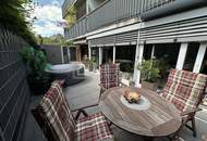 DORNBIRN-Gartenwohnung/Terrassenwohnung, ca. 57 m2 plus beheizter, ganzjährig nutzbarer Wintergarten ca. 19 m2, wie ein 2. Wohnzimmer, inkl. 1 TG, direkter Zweit-Zugang über die Terrassenanlage, verschließbares Gartentor.