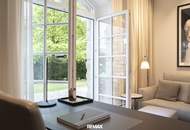 Exklusive Gartenwohnung mit viel Privatsphäre in einem historischen Gebäude des 19. Bezirks