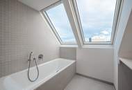 EDUART-Die Kunst des Wohnens: Hochwertiger 3-Zimmer DG-ERSTBEZUG mit ca. 16m² Terrasse (10/24)