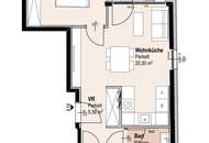 "Wohnoase Siebenbrunnengasse 44 - SONNIGER ERSTBEZUG MIT BALKON - Nachhaltig. Ruhig. Besonders."