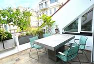 komplett möblierte Terrassenwohnung nähe Theresianum 5 Zimmer