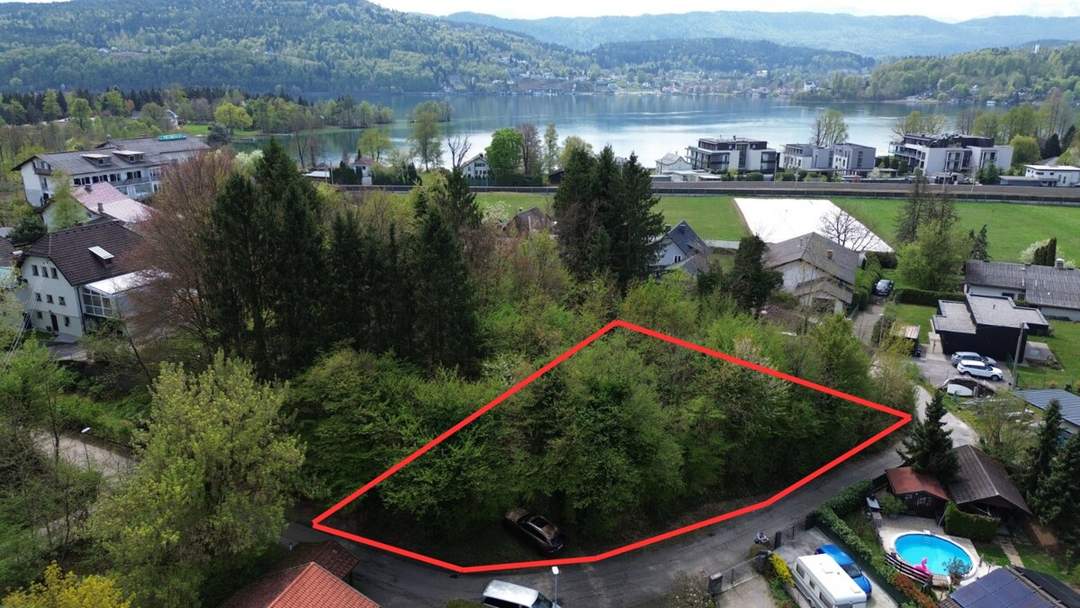 Natur. Ruhe. Wörthersee. Baugrundstück in Sonnenlage Am Gletschertopf - Pörtschach