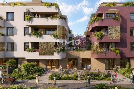 Moderne 3-Zi Wohnung mit Balkon, Fußbodenheizung & Tiefgarage in 1230 Wien – Erstbezug!, Wohnung-kauf, 268.770,€, 1230 Wien 23., Liesing