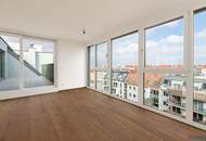 JETZT PROVISIONSFREI | ERSTBEZUG | DG-Maisonette mit ca. 18 m² INNENHOF-TERRASSE | Fernwärme | TG-Stellplatz optional | Nachhaltiges Wohnbauprojekt