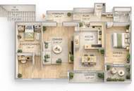 "Helle 3-Zimmer-Wohnung mit Loggia"