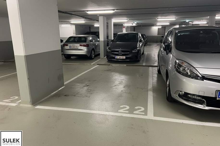 Ab sofort: Geräumiger Tiefgaragenplatz in der Wallgasse (2. UG) - nahe U6 &amp; Mariahilferstraße!, Kleinobjekte-miete, 143,98,€, 1060 Wien 6., Mariahilf
